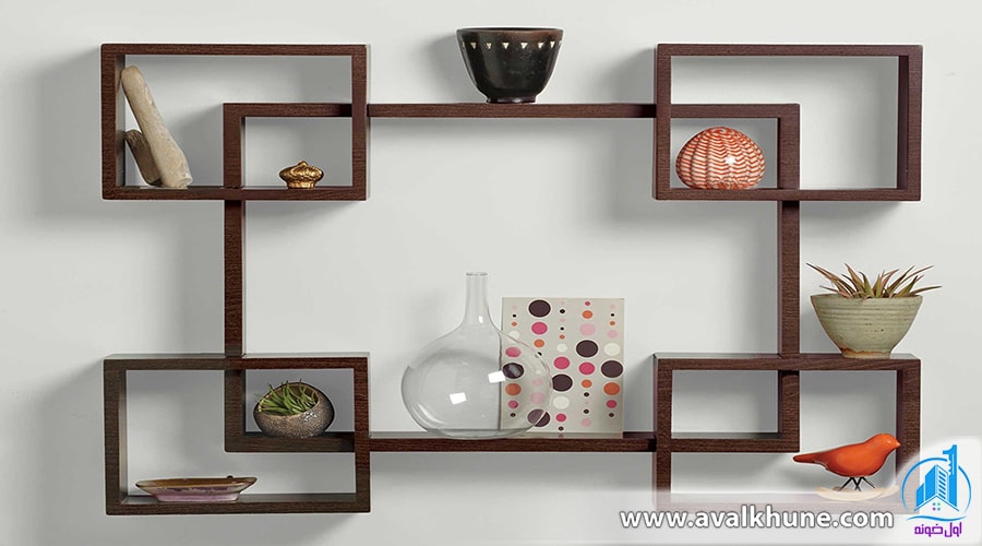 زیباترین مدل‌‌های شلف دیواری و کاربرد آن در دکوراسیون داخلی