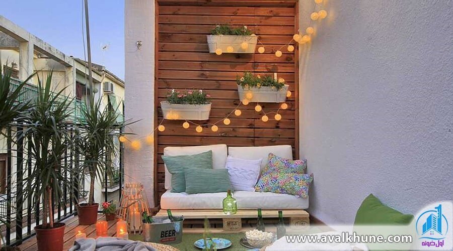 فوت و فن‌های طراحی دکوراسیون بالکن ویلا