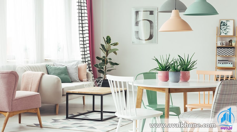 رنگ‌های پاستلی برای دکوراسیون داخلی را بهتر بشناسیم!