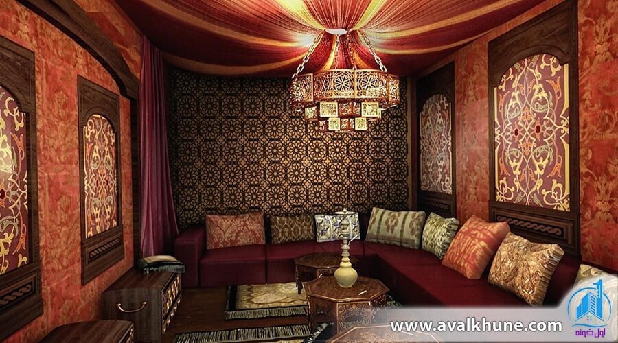 طراحی داخلی ویلا به سبک شرقی و نکاتی که باید در اجرای آن بدانید!