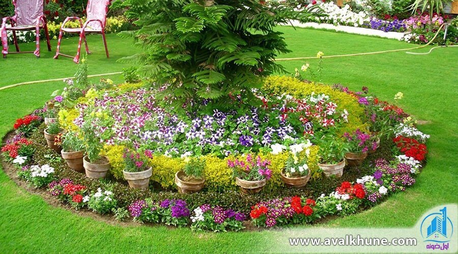 گلکاری باغچه برای عید نوروز 1401 به همراه معرفی بهترین ایده‌ها