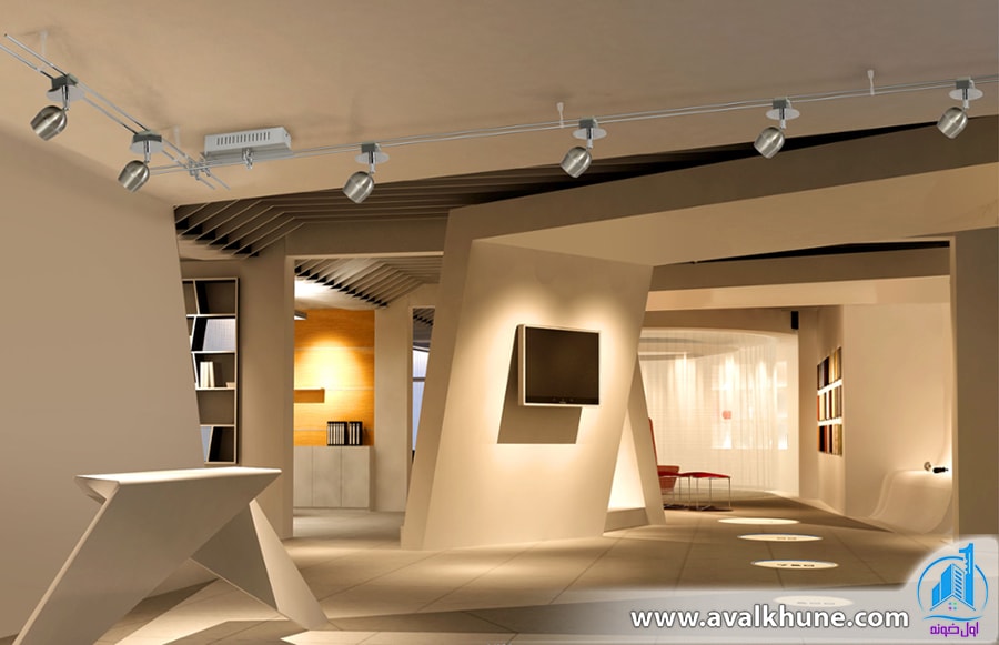 نورپردازی ریلی ویلا | ایده‌های مدرن برای زیبایی داخلی و خارجی