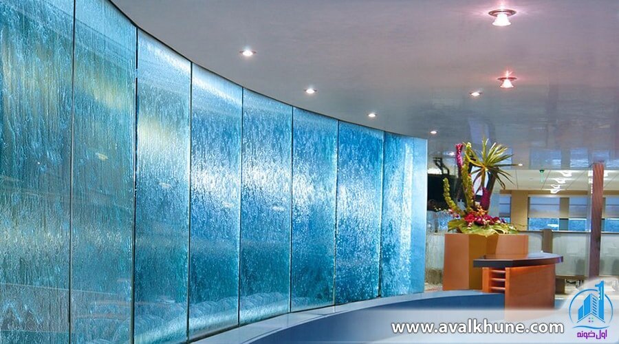 نکات مهم در ساخت آبنمای شیشه‌ای برای ویلا