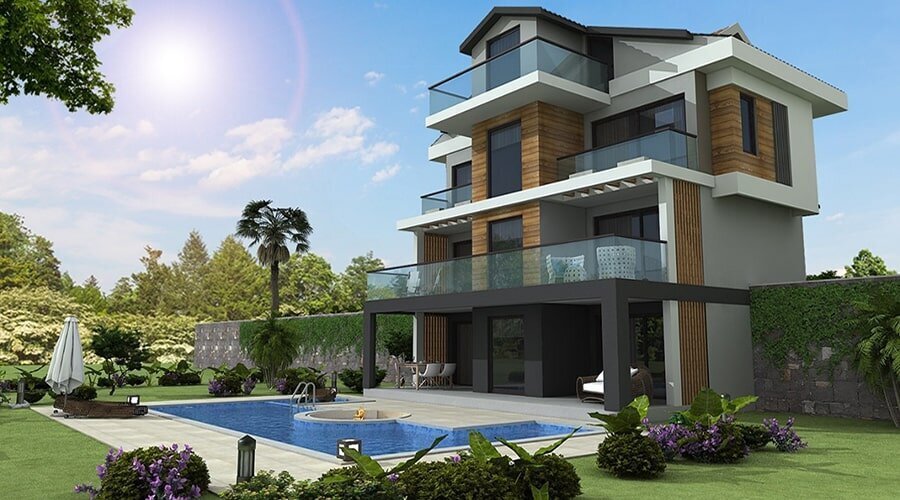 مراحل ساخت ویلا در روستای شمال، از فلت گرفته تا دوبلکس