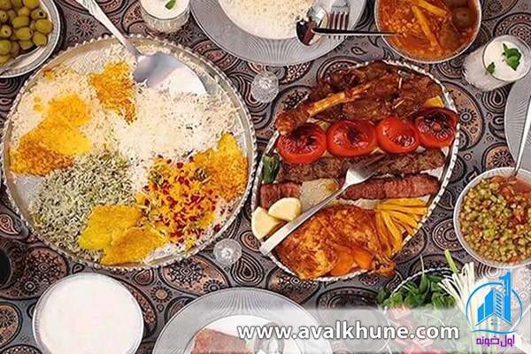 خوراکی‌های شهر رویان