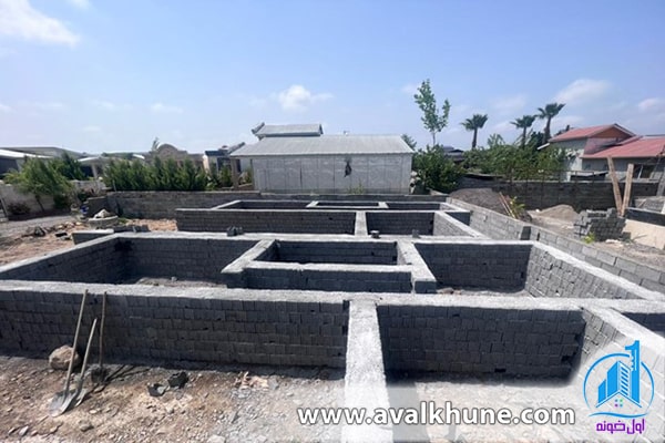 ساخت ویلای دوبلکس بدون ستون در شمال