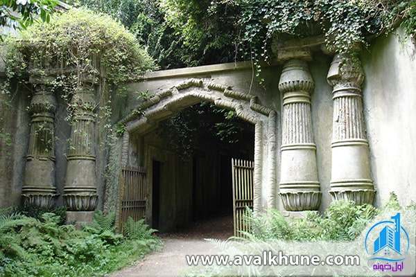 قبرستان Highgate؛ شمال لندن؛ انگلستان