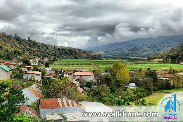 روستای جوربند در نزدیکی‌های چمستان مازندران