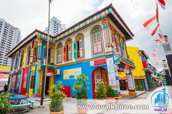 ساختمان روشن، هندوستان کوچک، سنگاپور