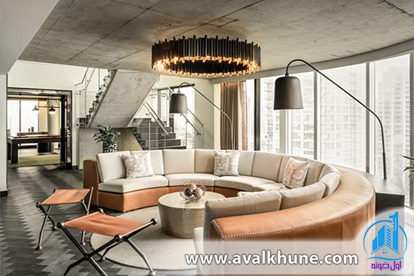 نکات معماری پنت هاوس و طراحی داخلی