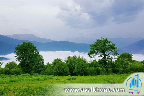 نمایی از شهر زیبای آمل