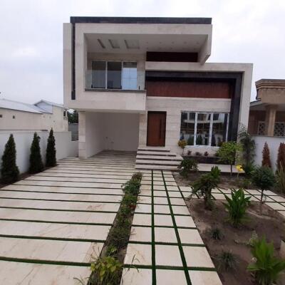 ویلا طرح دوبلکس مدرن با سند تک برگ