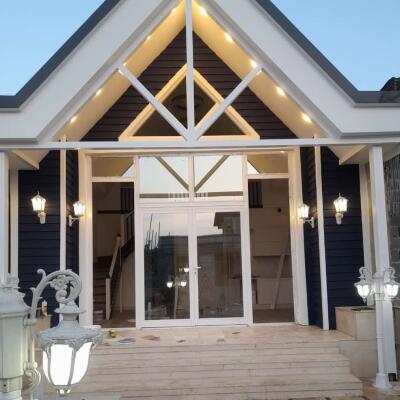 ویلا دوبلکس نما انگلیسی چمستان