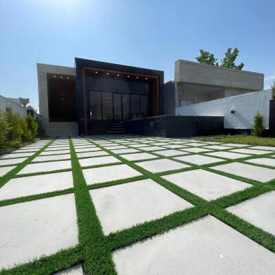 ویلا باغ فلت استخردار با حیاط سازی شیک