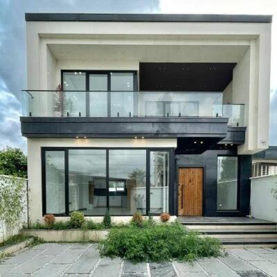 ویلا دوبلکس نما مدرن جنگلی