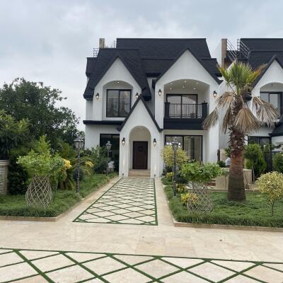 ویلا تریبلکس نما انگلیسی لاکچری