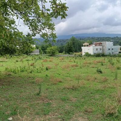 زمین مسکونی داخل شهرک ساخت شده با سند تک برگ